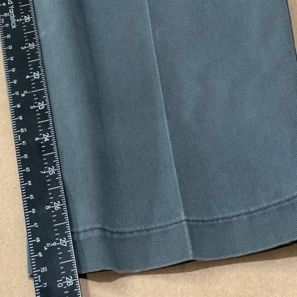 Vintage Dockers Gray Pleated Khaki Pants Classic Fit Mens 33x29 - Picture 8 of 12